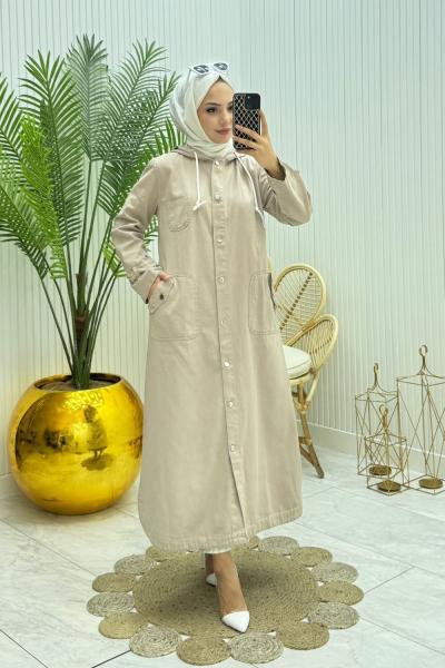 Mahinur Tesettür Kot Kap Taş