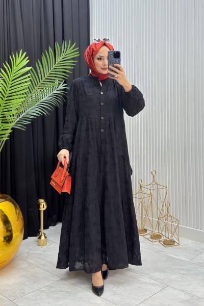 Selen Elbise Siyah