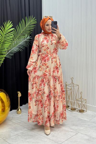 Meloni Elbise Turuncu