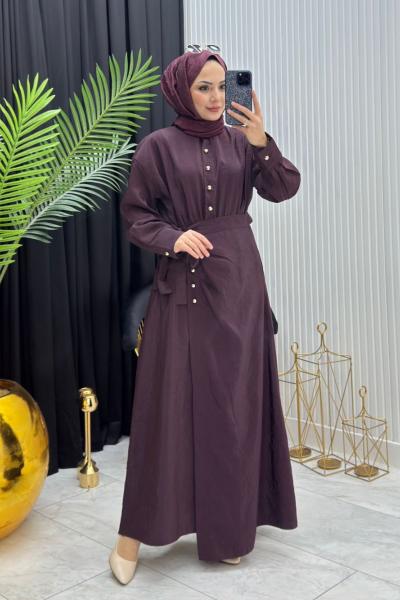 Zarafet Elbise Bordo