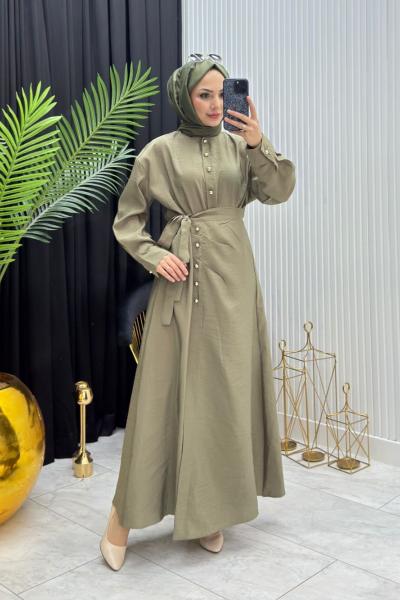 Zarafet Elbise Haki
