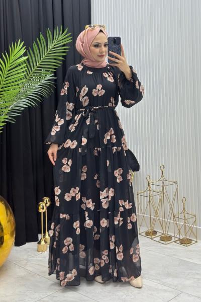 Gelincik Elbise Siyah